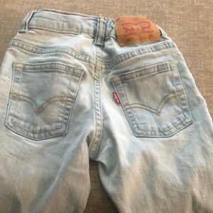 Used toddler Levi Jeans